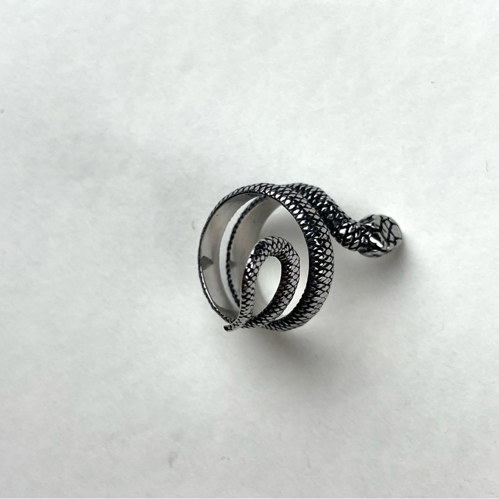 Silver Snake Ring